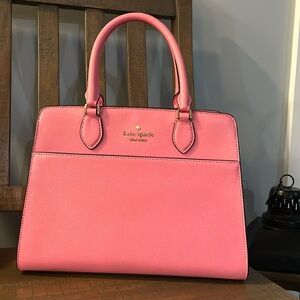 Kate Spade Madison Medium Satchel in Blossom Pink